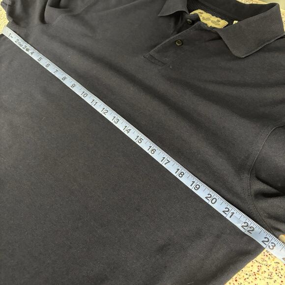 Barbour Men’s Navy Polo Collar Short Sleeve Shirt Blue XL Extra Large Golf - Picture 5 of 6